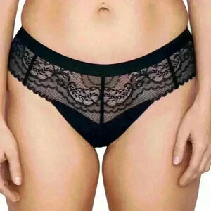 Semi Thong Lace Underwear Tauri by Less  Is Amor